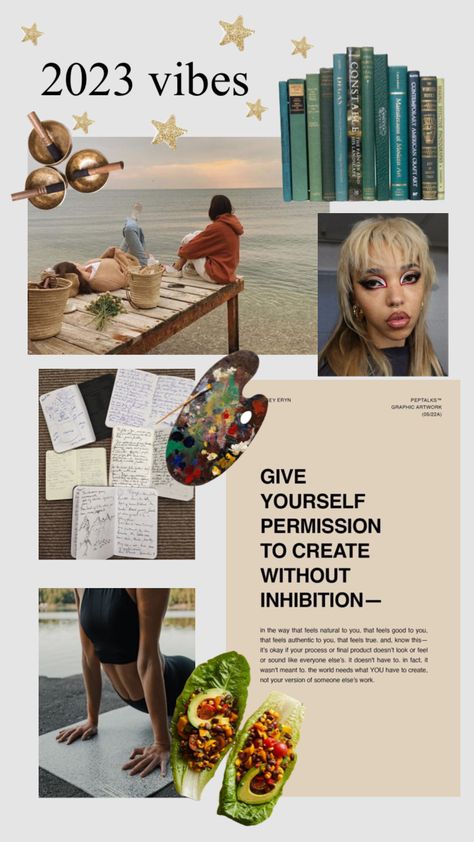 Screen Wallpaper Inspiration, Lock Screen Wallpaper Inspiration, Iphone Screen Wallpaper, Mood Board 2023, Moodboard Images, 2023 Vibes, 2023 Moodboard, 2023 Vision Board, Girl Therapy