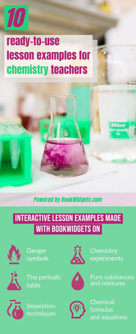 10 ready-to-use chemistry lesson plans that will engage your students - BookWidgets Chemistry Lesson Plans, Middle School Chemistry, Chemistry Activities, Chemistry Projects, High School Project, High School Lesson Plans, Chemistry Classroom, High School Chemistry, Teaching Chemistry