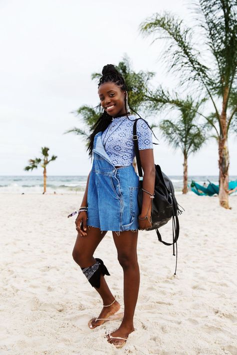 Beach Festival Outfit, Hangout Outfit, Hangout Fest, 2016 Street Style, Festival Trends, Street Style 2016, Outfit Photos, Beach Festival, Grunge Look