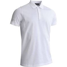 golf white t-shirt in all  sizes. Golf Tshirt, Polo Tshirts, Safety Clothing, Polo Shirt White, Golf T Shirts, Mens Golf, Golf Polo Shirts, Golf Outfit, Golf Polo