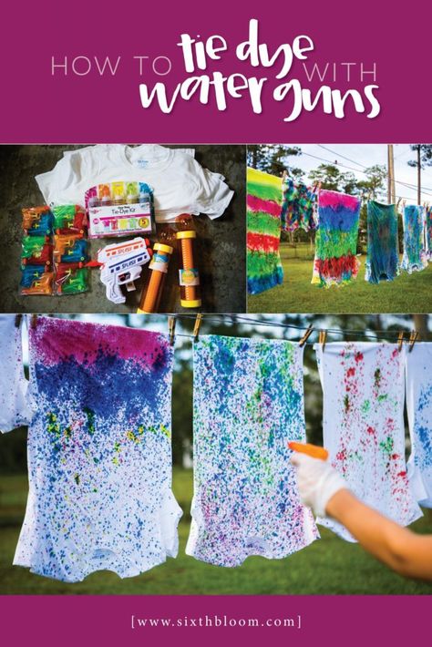 Bubble Paintings, Tie Dye Birthday, Tie Dye Patterns Diy, Church Fundraisers, Diy Tie Dye Shirts, Tie Dye Party, Tie Dye Crafts, Diy Tie, How To Tie Dye