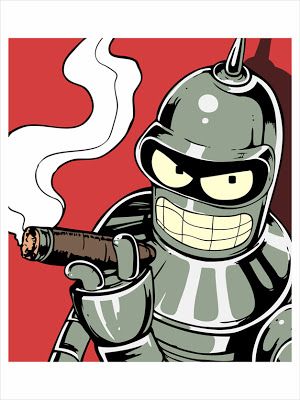 Julie Lundy Insert Girder Here Bender Futurama Print Release Futurama Aesthetic, Bandit Aesthetic, Futurama Bender, Graffiti Characters, Futurama, Silk Screen Printing, Cartoon Character, Graffiti Art, Urban Art