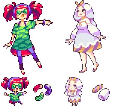 Circle Pixel Art, Food Gijinka, Pixel Fairy, Pixel Circle, Piskel Art, Gameboy Color, Pixel Art Templates, Best Anime Drawings, Cool Pixel Art