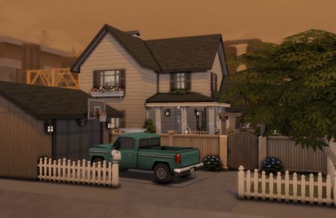 Britchester The Sims 4, Sims 4 Business Lots, Sims 4 Evergreen Harbor House, Sims 4 Row House, Harbor House, Sims 4 House Building, Row House, Sims 4 Collections, Creative People