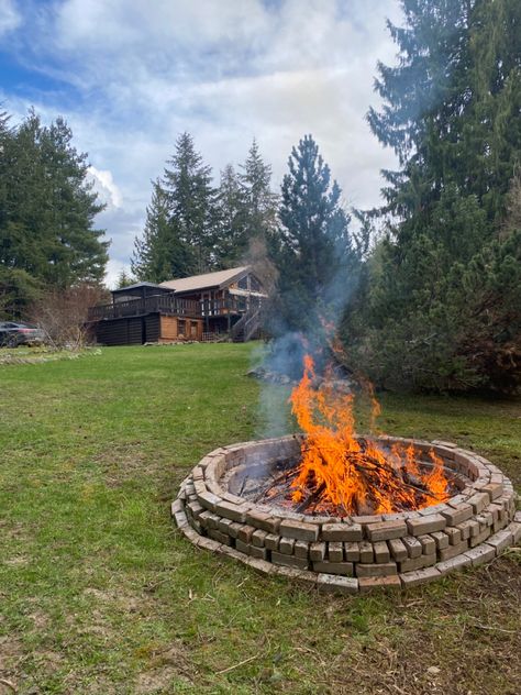 Farm Bonfire, Campfire Aesthetic, Cat Birthday Greetings, During The Day, Cat Birthday, Lawn And Garden, Summer 2023, Campfire, Birthday Greetings