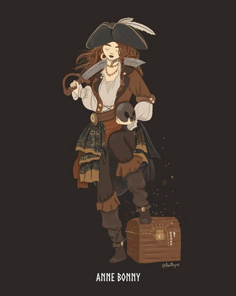 Heres to an adventurous start of the year with Anne Bonny, a notorious female pirate who operated in the Caribbean during the early 18th… | Instagram Anne Bonny And Mary Read, Irish Gods, Jack Rackham, Female Pirates, Mary Read, Celtic Deities, Female Pirate, Calico Jack, Goddess Of Fertility