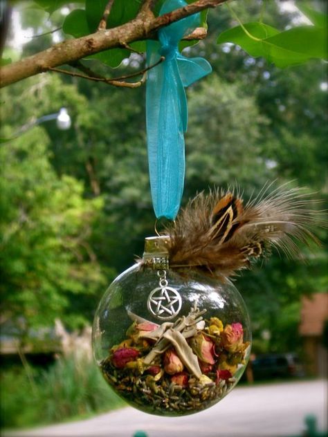 Witches Ball, good for summoning Summer Blessings Witches Ball, Witch Balls, Witch Ball, Wiccan Crafts, Pagan Crafts, Witch Crafts, Witchy Crafts, Witch Craft, Beltane