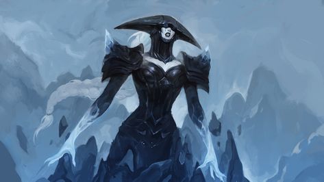 ArtStation - Lissandra, the Ice Witch Ice Witch, Xayah And Rakan, The Ice, League Of Legends, Character Art, Witch, Fan Art, Anime, Art