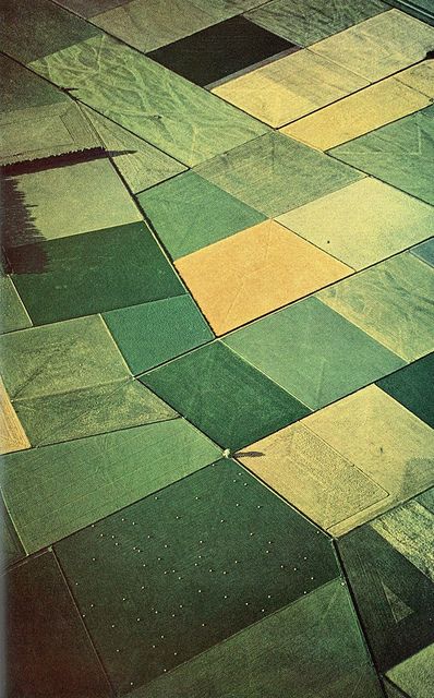 by Old Chum, via Flickr Map Quilt, Aerial Photos, 카드 디자인, All Things Green, Green Collection, Simple Green, Aerial Photo, Green With Envy, Foto Art