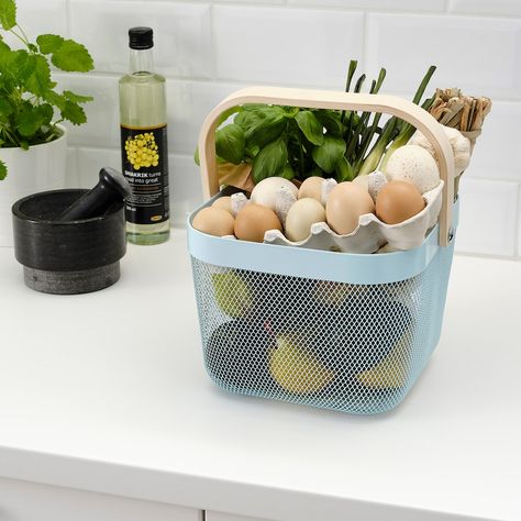 Growing Bamboo, Modern Baskets, How To Store Potatoes, Black Basket, Home Grown Vegetables, Vintage Dressing Tables, Wire Baskets, Walk In Pantry, Grocery Shop