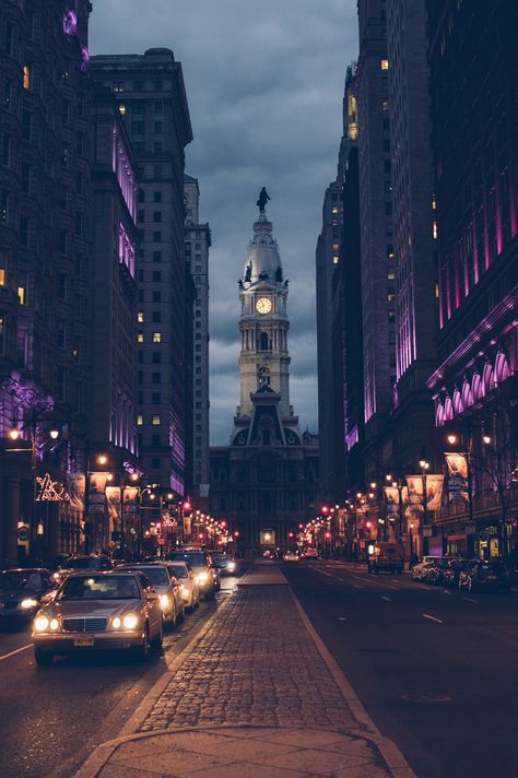 philadelphia freedom, no.1 - null KATYA Philadelphia City Hall, Night City, Street Scenes, City Hall, Empire State Building, Beautiful World, Ferry Building San Francisco, At Night, Night Life