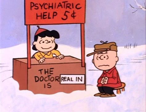 Existential Therapy, Charlie Brown Quotes, A Charlie Brown Christmas, Lucy Van Pelt, Narcissistic Family, Brown Quotes, Mental Health Stigma, Rules Of Engagement, Mental Health Counseling