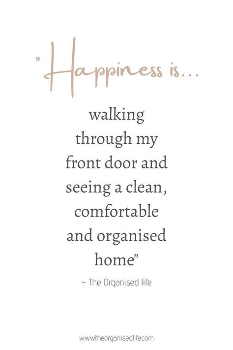 Morning Cleaning Routine, Clean House Quotes, Calm Home, Organised Life, Cleaning Routines, Organization Quotes, Cleaning Quotes, House Quotes, Lifestyle Board