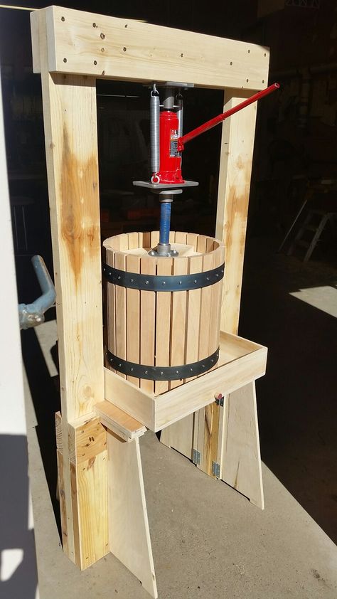 Diy Cider, Apple Cider Press, Diy Apple Cider, Apple Press, Cider Press, Diy Apple, Fruit Press, Wine Press, Cider Making