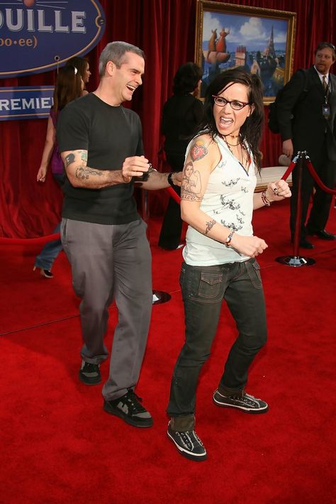 Henry Rollins and Janeane Garofalo at the premiere of Ratatouille. Ratatouille Film, Janeane Garofalo, Introduction Post, Henry Rollins, Iconic Movie Posters, Film Premiere, Female Inspiration, Black Flag, Hollywood California