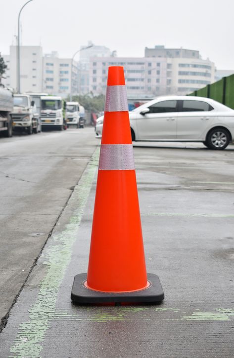 Traffic Cone, Road, Drawings, Quick Saves