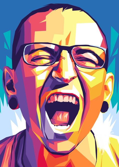 #wpap #vector #wpapmurah #wpapindonesia #karikatur #kadounik #art #kadowisuda #popart #karikaturmurah #wpapart #wpapdesign #vektor #wpapcommunity Chester Bennington Art, Barber Tattoo, Linking Park, Wpap Pop Art, Wpap Art, Monochromatic Art, Pop Art Illustration, Pop Art Portraits, Chester Bennington