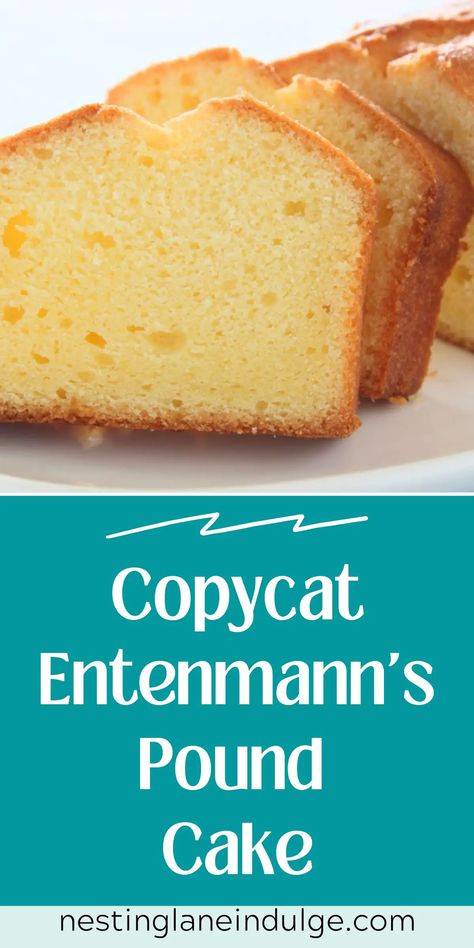 Bring the classic Entenmann's Pound Cake to your kitchen with our Copycat recipe. This kid-friendly dessert is a delight for all ages, offering a rich, buttery flavor that turns every occasion into a celebration. Our recipe makes the process easy, perfect for both novice and experienced bakers. Enjoy the simple pleasure of a homemade pound cake, a timeless dessert that pairs perfectly with your morning coffee or an after-dinner treat. Indulge in the nostalgic sweetness of this easy, dessert. Pound Cake Dessert, Homemade Pound Cake, Easy Pound Cake, Pound Cake Recipes Easy, Cake At Home, Kid Friendly Dessert, Pound Cake Recipe, Loaf Recipes, Favorite Dessert Recipes