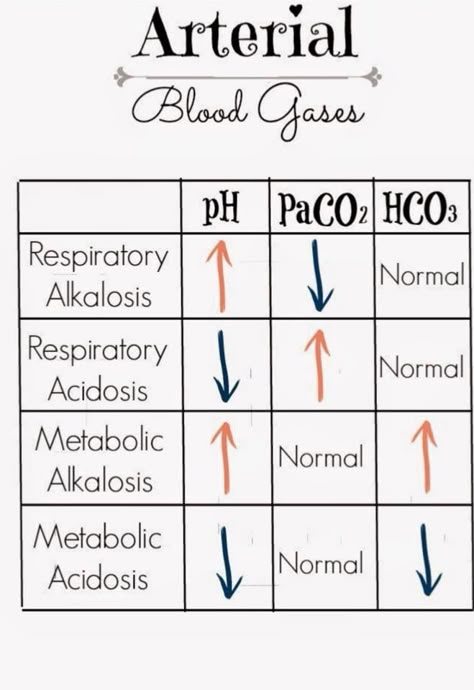 Arterial blood gasses; nursing; lab values; ABG Arterial Blood Gases, Nursing Labs, Nursing School Life, Nursing Study Tips, Paramedic School, Nursing School Essential, Nurse Study Notes, Nursing Mnemonics, Nursing Student Tips