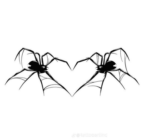 Desain Buklet, Creepy Tattoos, Spider Tattoo, Cute Little Tattoos, Pretty Tattoos For Women, Tattoo Style Drawings, Tattoo Design Book, Girly Tattoos, Dream Tattoos