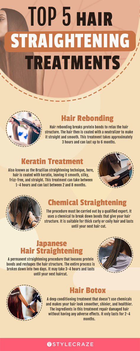 How To Naturally Straighten Hair, How To Straighten Your Hair Naturally, Chemical Hair Straightening, How To Straighten Your Hair, Hair Straightening Tips At Home, Straightened Hairstyles, Japanese Straightening, Permanent Hair Straightening, Permanent Straightening