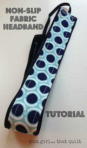 Fabric Headband Tutorial, No Slip Headbands, Headband Tutorial, Fabric Headbands, Diy Headband, Creation Couture, Diy Couture, Diy Hair Accessories, Turbans