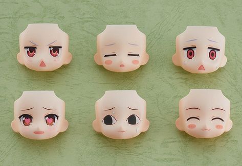 Nendoroid More: Face Swap Non Non Biyori Nonstop Non Non Biyori, Chibi Eyes, Batman Ninja, Full Metal Panic, Pvc Paint, Face Swap, Face Swaps, Girls Frontline, Jointed Dolls