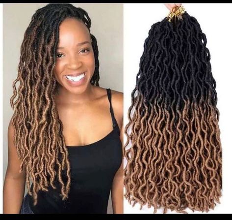 Gypsy locs 18inch 24inch available Latest Braided Hairstyles, Goddess Faux Locs, Goddess Braids Hairstyles, Cute Braided Hairstyles, Goddess Braids, Faux Locs, Braids Hairstyles, Locs, Cute Hairstyles