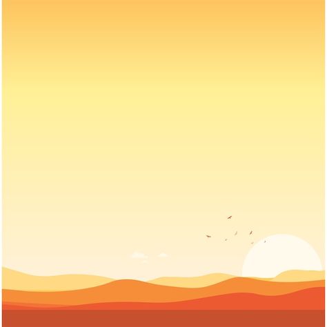 Vector desert landscape sunset backgroun... | Premium Vector #Freepik #vector #desert-cactus #desert #desert-landscape #desert-background Background Sunset Landscape, Desert Vector, Sunset Vector, Desert Pattern, Landscape Desert, Desert Background, Sunset Graphic, Desert Area, Slide Background