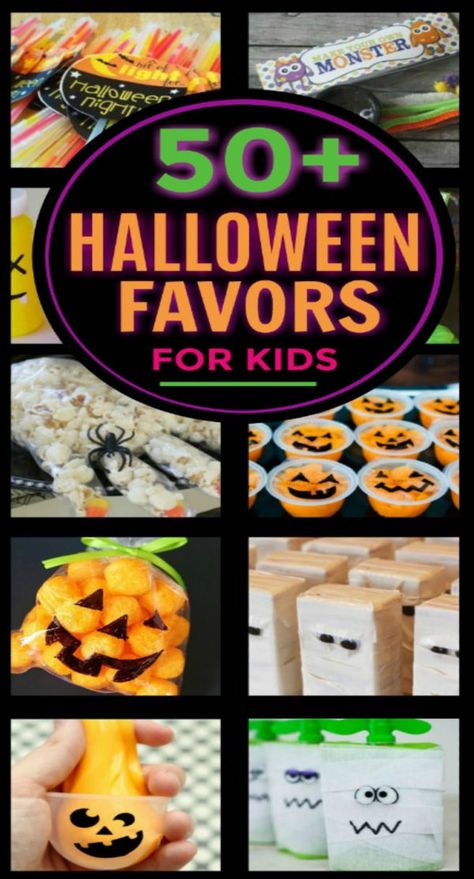 Halloween Party Favors For Toddlers, Halloween Daycare Gifts, Toddler Halloween Party Favors, Diy Halloween Treats For Kids, Halloween Non Candy Treats, Toddler Halloween Treats, Alexandria School, Halloween Favors For Kids, Halloween Gift Ideas For Kids