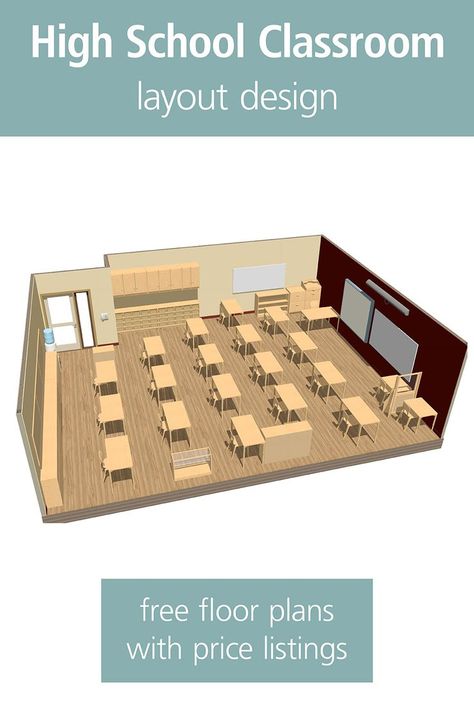 High School Classroom layout with tables, flexible classroom Classroom Floor Plan High School, School Floor Plan Layout, School Store Ideas Highschool, High School Floor Plans Layout, High School Classroom Design, School Classroom Design, Classroom Floor Plan, Standing Tables, School Floor Plan