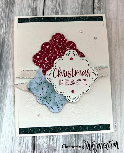 Handmade Wishes Bundle, Lights aglow designer series paper, handmade tag punch, silver metallic edge ribbon, festive pearls, wintry embossing folder, stampinup,#paper,#papercrafts,#papercrafting,#handmade,#handmadecards,#stamping,#crafts,#hobbies,#doityourself,#cardmaker,#cardmaking,#crafty,#handmadebyme,#scrapbook,#stamps,#stamper,#mailart,#art,#diy,#happymail,#ilovewhatido,#cardtutorial,#cardcrafts,#designerseriespaper,#gatheringinkspiration,#amyfrillici Stampin Up Handmade Wishes, Friday Video, Wishes Christmas, Christmas Peace, Stamping Crafts, Paper Handmade, Stampin Up Christmas Cards, Art N Craft, Handmade Tags