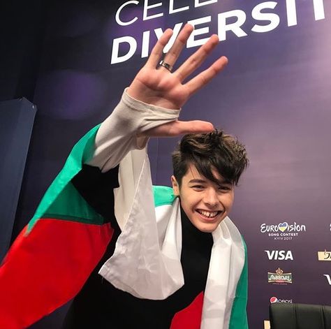 Kristian Kostov at the 62nd Eurovision Song Contest at International Exhibition Centre (IEC) in Kiev, Ukraine, 2017. Crush Culture, Kristian Kostov, Exhibition Centre, Martin Garrix, Kiev Ukraine, Eurovision Song Contest, Hanyu Yuzuru, Secret Love, Imagine Dragons