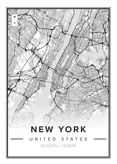 Fashion Design Inspiration, Poster City, Map Of New York, City Map Poster, Shop Window Displays, Travel Maps, Street Map, Custom Map, Shop Interior Design