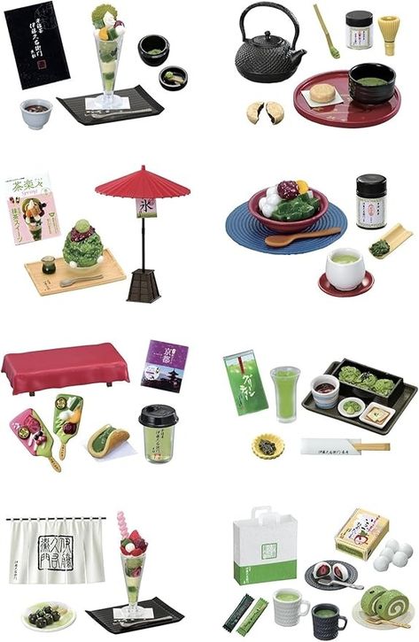 Amazon.com: Re-ment-Petit Sample-ITOHKYUEMON Miniature Collection-Trading Figure-1 of 8 Blind Box : Toys & Games Matcha Parfait, Rement Miniatures, Strawberry Parfait, Gamer Room Decor, Miniature Collection, Ice Bars, Diy Doll Miniatures, Re Ment, Box Toys