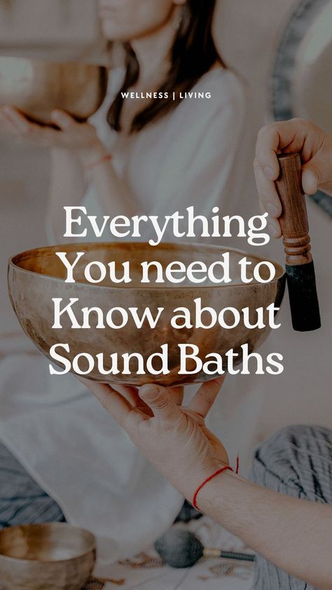 I don’t think anyone would disagree that we can all benefit from a little more self-care, especially when it promises deep relaxation and stress relief. Sound baths are increasingly becoming the go-to form of meditative rejuvenation. 

With sound mediations starting to find their way onto the class schedules of wellness centers and yoga studios you’ve probably wondered a time or two, what is a sound bath anyways? Benefits Of Sound Bath, Sound Bath Benefits, Sound Bath Aesthetic, Soundbath Meditation, Body Harmony, Sound Bath Meditation, Sound Baths, Sound Bowls, Circle Ideas