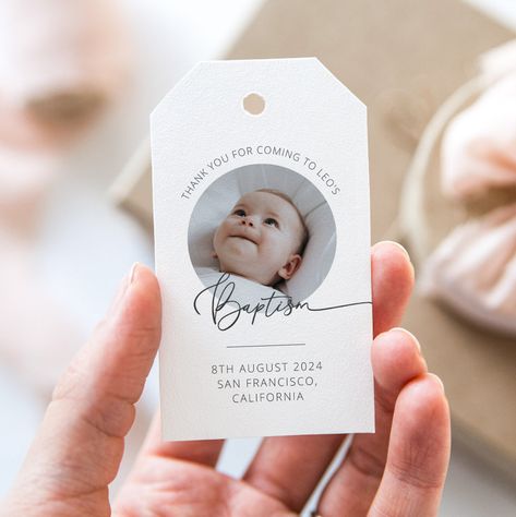 Baptism Souvenir Ideas, Christening Giveaways, Baptismal Giveaways, Baptismal Souvenir, Souvenir Tags, Giveaway Tags, Baby Souvenir, Baptism Photos, Christening Ideas