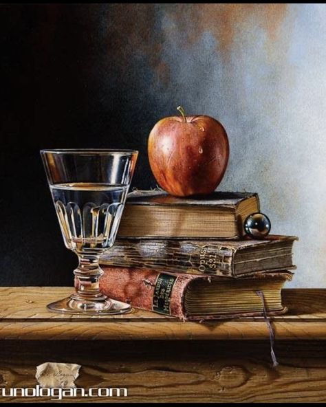 Book Still Life Photography, Book Still Life, City Of Paris, French Theme, Lata Vintage, Beautiful Oil Paintings, Food Photography Inspiration, Still Life Photos, Fantasy Paintings