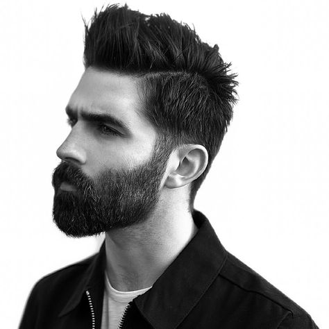 Haircut by chrisjohnmillington http://ift.tt/1Ym1qkA #menshair #menshairstyles #menshaircuts #hairstylesformen #coolhaircuts #coolhairstyles #haircuts #hairstyles #barbers Chris Millington, Chris John Millington, John Millington, Chris John, Badass Beard, Mens Hairstyles With Beard, Men Haircut Curly Hair, Beard Hairstyle, Beard Lover