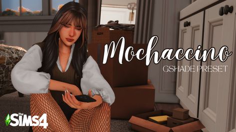 Mochaccino | Ghade Preset | Patreon Sims Reshade Preset, Sims 4 Gshade Presets Realistic, G Shade Sims 4, Sims 4 Reshade Preset, Preset Sims 4, Gshade Presets The Sims 4, Sims 4 Reshade, Ts4 Mods, 4 Characters