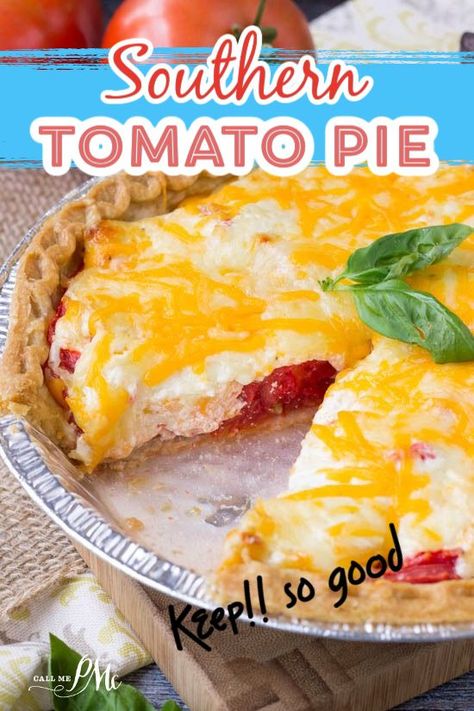 Classic Southern Tomato Pie Tomato And Cheese Pie, Tomatoe Pie Recipe Easy, 12 Tomatoes Southern Tomato Pie, Tomato Pie Casserole, Amish Tomato Pie Recipe, Recipe For Tomato Pie, Tomato Pie Without Mayo, Tomato Mozzarella Pie, Tomatoe Pie Recipes