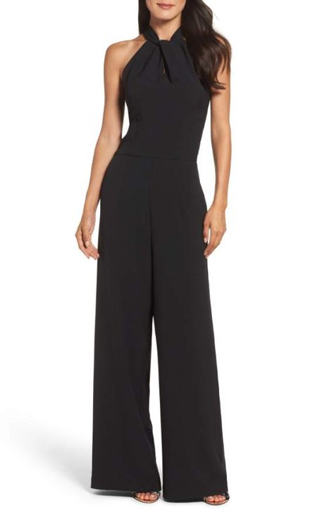 Product Image 1 How To Wear A Jumpsuit, Halter Neck Jumpsuit, Ruffle Jumpsuit, Halter Jumpsuit, Free Fashion, Jumpsuit Elegant, Jumpsuit Outfit, Jumpsuit Fashion, Guest Outfit