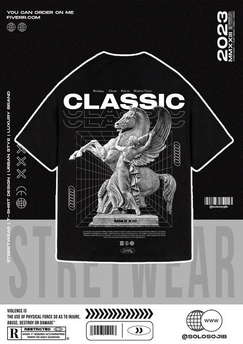 Luxury Streetwear Design, Luxury Tshirt Design, Streetwear T Shirt Design, Streetwear Graphic Design, Aesthetic Tshirts, Sales Poster, Contest Poster, Streetwear Tshirt Design, Clothing Labels Design