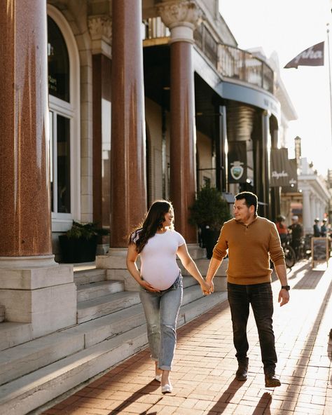 Some cutie downtown maternity pics ♥️ Maternity Photography Downtown, Downtown Maternity Photoshoot, Urban Maternity Photography, Downtown Maternity Shoot, Reston Town Center, Downtown Annapolis, Maternity Photography Poses Outdoors, Vintage Maternity, Maternity Pics