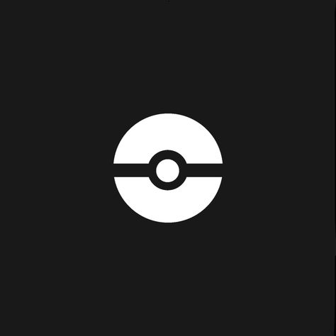 Pokemon App, Grey Icons, Pokemon Logo, Ipad Icons, Black App, Pokemon Tattoo, Ios 17, Black Pokemon, Phone Stuff