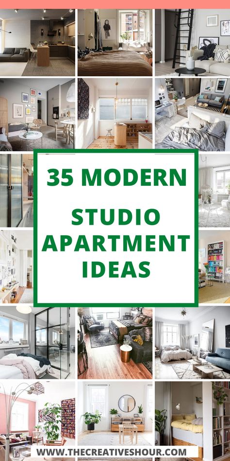 How To Design A Small Studio Apartment, Divide A Studio Apartment, Bedroom Zoning Ideas, Styling A Studio Apartment Small Spaces, Tiny Studio Room Ideas, Home Decor Ideas Studio Apartment, Apartment Living Area Ideas, Creative Studio Apartment Layout, Studio Apartment Airbnb Ideas