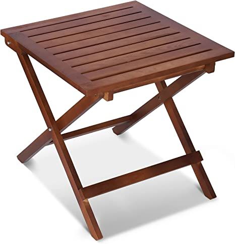 Amazon.com: Indoor and Outdoor Wooden Folding Square Coffee/Side Table，Compact Portable Outdoor Table for Camping and Dining,Wood Patio Deck Garden Furniture. : Patio, Lawn & Garden Wooden Folding Table, Portable Furniture, Coffee Side Table, Unique Side Table, Drawing Table, Styling A Buffet, Wooden Side Table, Wood Patio, Camping Table