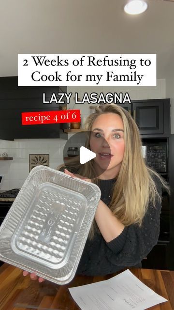 Hannah Stewart on Instagram: "😆 this week I’m showing you exactly how I go two weeks without cooking dinner. 🙌  Today let’s make the Lazy Lasagna from the Summer Family Meal Plan.  ➡️ comment “YES” if you want a link to the Summer Family Meal Plan.  🍝 Lazy Lasagna  ⭐️ Ingredients:  12-16 oz ravioli (any kind you like) 20 oz marinara sauce 2 cups Water 1 pinch Cinnamon 2 cups mozzarella, shredded (Best results with a block of cheese shredded at home)  👇 Freezer Prep Directions:  1️⃣ Prepare a freezable casserole dish, labeling according to your preferred method.  2️⃣ Mix all ingredients, except mozzarella, in the casserole dish.  3️⃣ Top with fresh mozzarella, cover, and freeze for up to 3 months.  👇 Oven Directions:  1️⃣ Preheat the oven to 400°F. *If using a glass casserole dish, see Easy Make Ahead Meals Dinners, Personal Lasagna, Batch Cooking Ideas, Freezable Casseroles, Lasagna Meat Sauce, Freezer Lasagna, Lazy Lasagna Recipe, Mini Lasagna, Freezer Prep