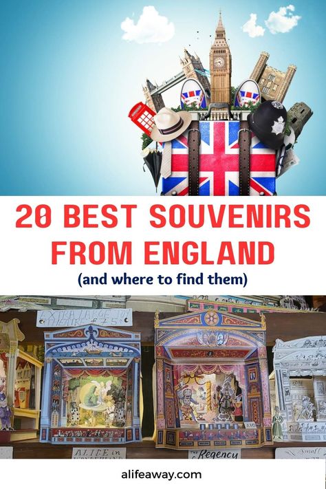 Looking for a unique memento on your next trip to England? Check out these 20 ideas for the best English souvenirs and where to find them. UK Travel | England Travel | London Travel London Souvenirs Ideas, Uk Souvenirs, England Souvenirs, City Breaks Uk, Ireland Souvenirs, Travel Cities, Trip To England, Souvenir Ideas, Best Souvenirs