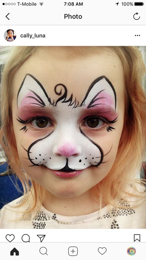 Face Paint Ideas For Beginners, Face Paint Inspiration, Full Face Painting Ideas, Kid Face Painting Ideas, Summer Face Paint Ideas, Kid Face Paint Ideas, Bunny Face Paint Easy, Toddler Face Paint, Easy Face Paint Designs